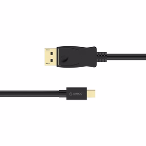 Orico XD-MDTH4 Mini DisplayPort–HDMI, 4K 30 Hz kabelis, 3 m – melns