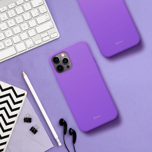 ROAR viedtālruņa apvalks COLORFUL JELLY SAMSUNG A55 5G violets