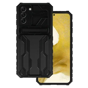 Tel Protect Combo viedtālruņa apvalks Samsung Galaxy S22 Plus melns