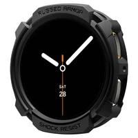 Spigen Rugged Armor viedtālruņa apvalks Samsung Galaxy Watch 8 44mm - matēts melns