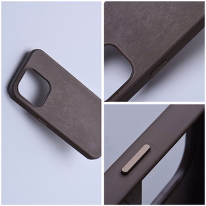WOVEN MAG COVER vāciņš saderīgs ar MagSafe IPHONE 13 Pro - gaiši brūns