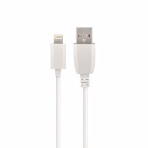 Setty USB kabelis 1m 2,4A MFI Lightning balts R