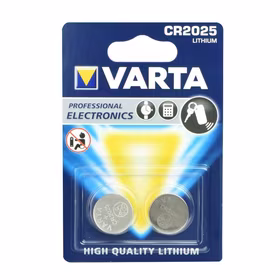 VARTA litija baterija CR2025 3V 2 gab.