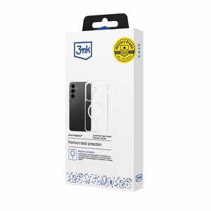 3mk Armor Magcase apvalks Samsung Galaxy S24+ - caurspīdīgs