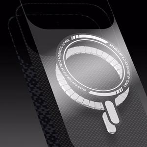 Benks Magnetic Armor Air Armor Grid Kevlar Case Metal Frame 600D (B068) for Iphone 17 Air black