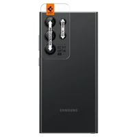 Spigen Optik.tR EZ Fit aizsargstikls Samsung Galaxy S24 Ultra - melns 2 gab.