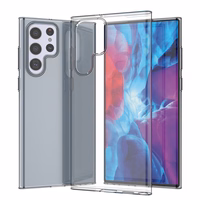 Īpaši caurspīdīgs gēla apvalks 0,5mm Samsung Galaxy S22 Ultra caurspīdīgs
