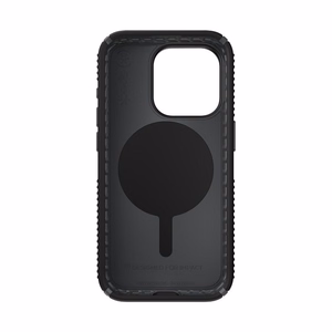 Speck Presidio2 Grip ClickLock MagSafe vāciņš ierīcei iPhone 15 Pro, melnā un slānekļpelēkā krāsā