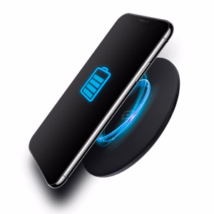 FORCELL F-ENERGY ātrais bezvadu lādētājs Qi QC 15W melns