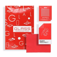 Forcell Premium Camera Lens Tempered Glass - iPhone 16 / 16 Plus melns