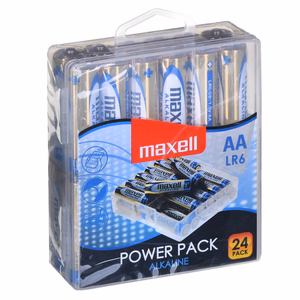 MAXELL sārmainā baterija LR6 VALUE BOX, 24 gab.