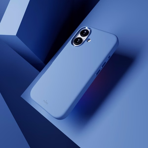 Puro Icon Mag Pro Magnētiskais Silikona viedtālruņa apvalks iPhone 16 - Zila