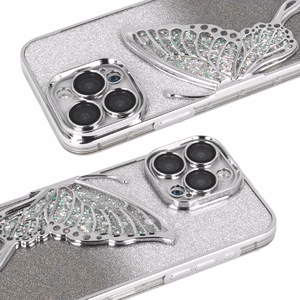 Tel Protect Butterfly ūdens viedtālruņa apvalks Iphone 13 Pro Max sudraba