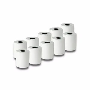 Qoltec 51900 – termopapīra ruļļi bez BPA, 57×27 mm, 55 g/m², 10 gab.