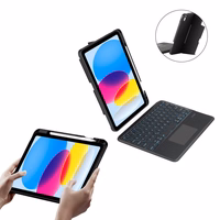 Tech-Protect SC Mag Pen + tastatūras apvalks iPad 10.9" 10. paaudzes (2022) – melns
