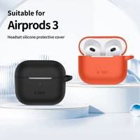 Tech-Protect silikona apvalks austiņām Apple AirPods 3 - pelēks
