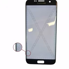 LCD Displejs Saderīgs ar Samsung G935 S7 Edge Melns (Renewed:Telemax) (Ar Defects 77)