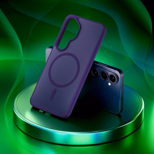3mk Smoke MagCase violets – tālruņa vāciņš modelim Samsung Galaxy S26+