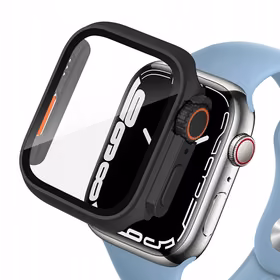 Tech-Protect Defense360 viedtālruņa apvalks Apple Watch 46mm - melns - oranžs