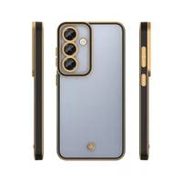 Silky Gold viedtālruņa apvalks Oppo Reno 13F 5G (Global) / 13FS 5G melns