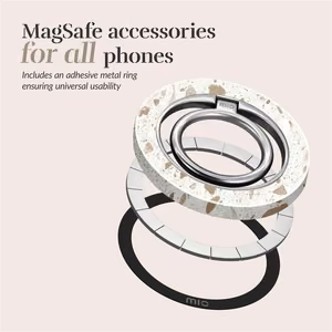 MIO Soft Terrazzo Magsafe Maciņš ar gredzenu
