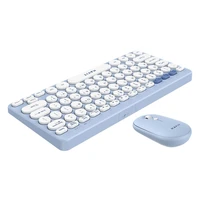Havit KB279GCM bezvadu 2-in-1 spēļu komplekts tastatūra + pele (zila) (QWERTY)