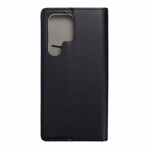 SMART CASE grāmatas tipa viedtālruņa apvalks SAMSUNG S23 Ultra melns