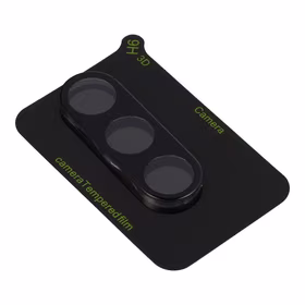 5D pilnas līmes kameras rūdītais stikls – Samsung Galaxy S25 melns