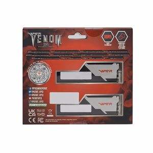 Patriot Viper Venom AMD DDR5 operatīvā atmiņa, 32 GB (2 × 16 GB), 6000 MHz, CL28, EXPO, VV532G60C28AK