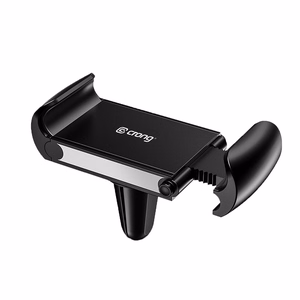 Crong Universal Smart automašīnas tālruņa turētājs 4–6.5" tālruņiem, melns