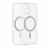 FROST MAG COVER viedtālruņa apvalks ar kameras aizsardzību, saderīgs ar MagSafe, paredzēts IPHONE 11 Pro Max, matēti caurspīdīgā krāsā
