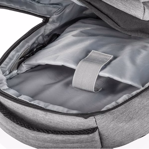 Modecom SMART 15 mugursoma, melna/pelēka, poliesters