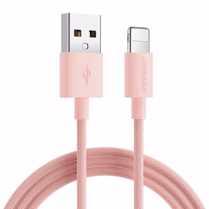 USB kabelis Joyroom S-1030M13 rozā Lightning 100cm