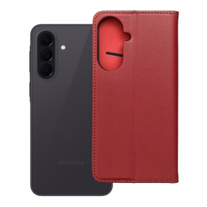 SMART PRO Book ādas futrālis SAMSUNG A37 5G bordo krāsā