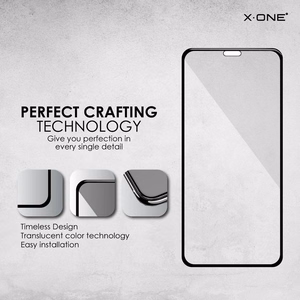 X-ONE Full Cover Extra Strong Matte - для iPhone 11 закалённое стекло 9H