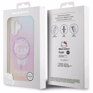Hello Kitty IML 50. gadadienas magnētiskais iPhone 16 viedtālruņa apvalks - rozā