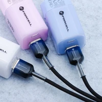 Kabelis FORCELL F-ENERGY C351 USB A uz Micro USB QC3.0 2,4A 18W Gradient 1 m melns (m)