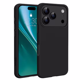 Etteri Silikona Mag maciņš for iPhone 17 Pro melns