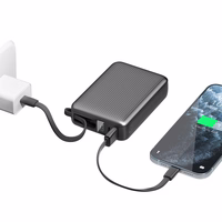 Portatīvais lādētājs Energea Integra Ultra 45 20000mAh Kabelis USB-C PD45W pelēks