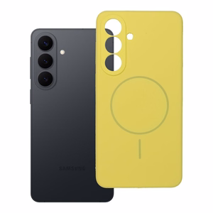 SILIKONA 2mm korpuss priekš SAMSUNG S26 Plus saderīgs ar MagSafe lemon
