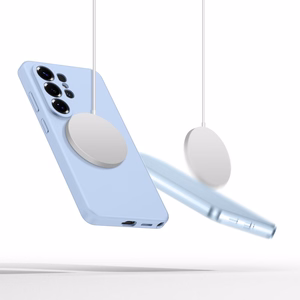 Tech-Protect Silicone MagSafe maciņš priekš Samsung Galaxy S26 Ultra - zils