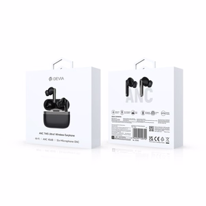 Devia Ultra1 Bluetooth TWS austiņas ar ANC, melnas