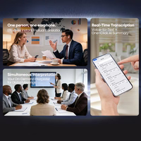 Blavec Bluetooth TWS Austiņas BW-08 Speak AI baltas