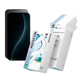 Benks rūdīts stikls Air Shield Privacy (TF70) iPhone 17 Pro Max melns - 10 gab