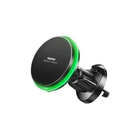 Automašīnas lādētājs-turētājs magnētiskais Remax RM-C01 MagSafe 15W melns