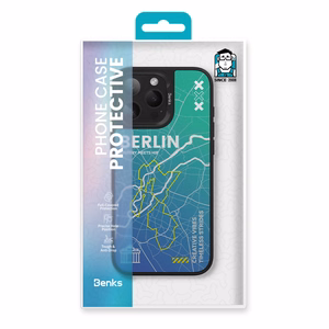 Benks Dynamic City Berlin viedtālruņa apvalks Iphone 16