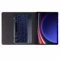 Tech-Protect SC Pen + tastatūras viedtālruņa apvalks ar tastatūru Samsung Galaxy Tab S9 FE+ 12.4" X610 / X616B - melns