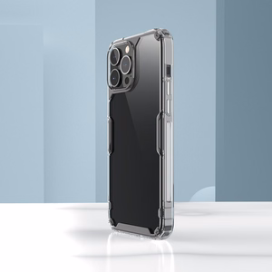 Nillkin Nature Pro viedtālruņa apvalks iPhone 14 Pro, bruņu vāciņš, zils