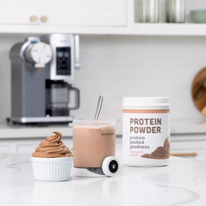 Ninja CREAMi Soft Serve – mīkstā saldējuma pagatavošanas ierīce, 0,47 l, 800 W, pelēka / sudrabota