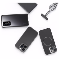 Telefona siksniņa ar uzlādes kabeli Usams SJ745 60W USB-C uz USB-C 1.2m rozā